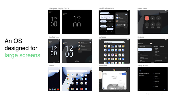 Android 12L发布：专为平板、折叠屏打造