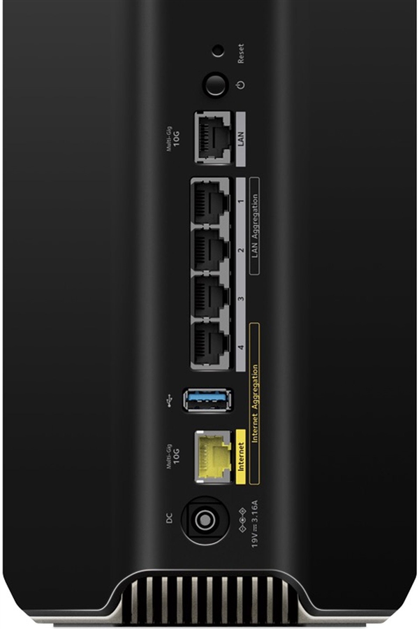 造型大改！网件发布旗下首款Wi-Fi 7夜鹰三频路由RS700：双万兆口+USB 3.0