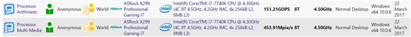 Intel Core i7-7740K首次曝光！还不如Ryzen 5？