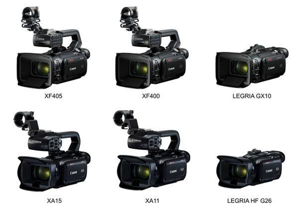 佳能发布六款数码摄像机新品：20倍光学变焦/5轴防抖