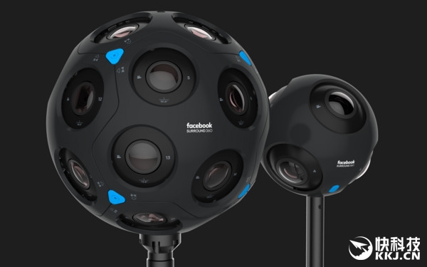 Oculus发布8K六向移动VR全景相机：24个摄像头