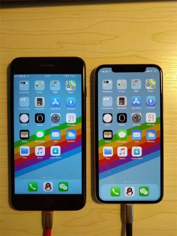 “一只耳”的iPhone X真机现身：<a href='https://www.apple.com/cn/' target='_blank'><u>苹果</u></a>售后都看懵