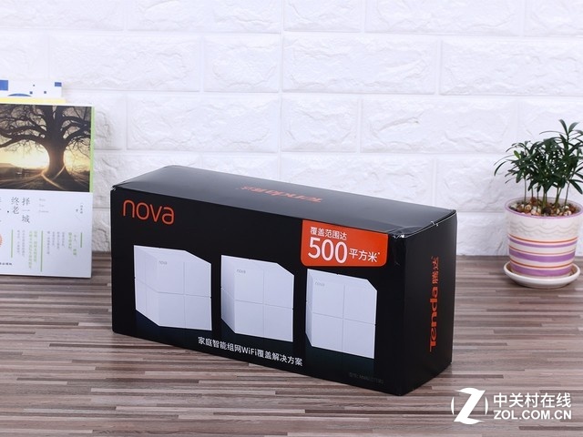 nova MW6是腾达自主研发的true mesh分布式路由器WiFi系统。专为大户型和别墅用户设计，三只装覆盖可达500平米，两只装覆盖高达260平米
