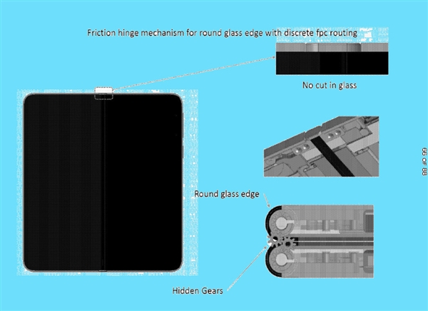 微软可折叠手机细节曝光：OLED屏、玻璃外壳