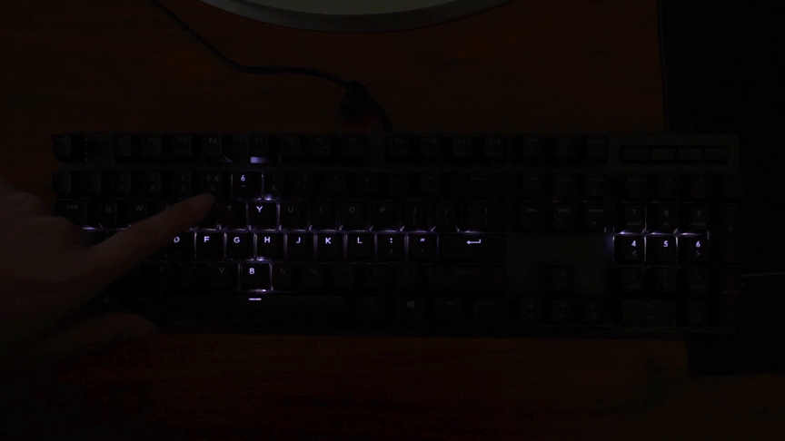 Cherry原厂轴！酷冷至尊MX750机械键盘评测：皮质掌托+1600万色RGB