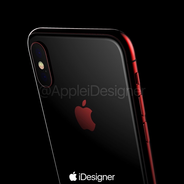 <a href='https://www.apple.com/cn/' target='_blank'><u>苹果</u></a>要出红色iPhone X？红黑搭配颜值帅爆