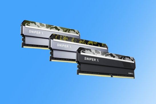 芝奇新款Sniper X系列内存发布：最高128GB可选