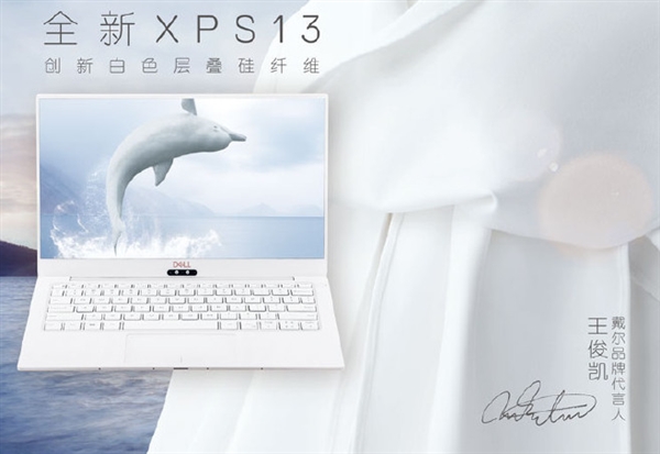 全球首创白色硅纤维！戴尔全新XPS 13发布：王俊凯代言