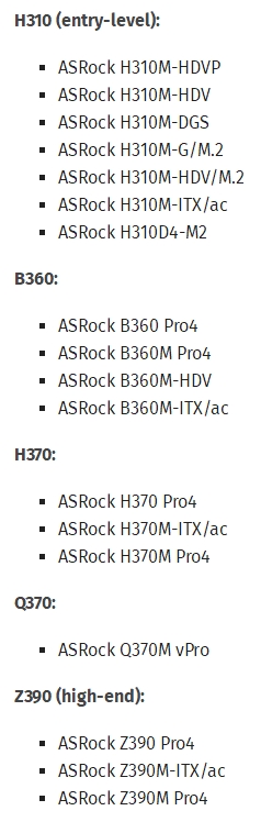 华擎泄露Intel H310/B360平价主板：还有AMD X470