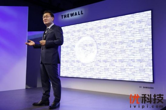 三星推出全球首款146英寸模块化MicroLED电视——“The Wall”