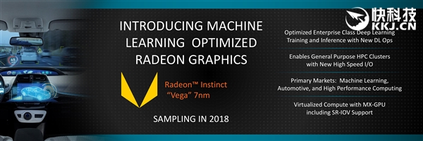 AMD官宣全球首款7nm显卡！Vega升级专攻机器学习