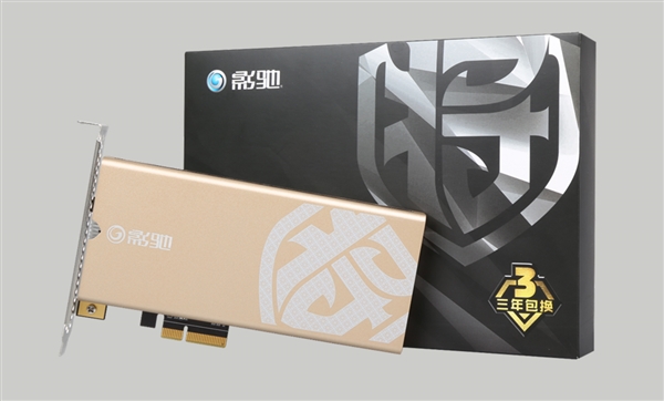 999元！影驰新铁甲战将240GB PCI-E SSD开卖：东芝原厂闪存