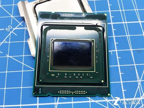 i7-7820X开盖去硅脂上液金：性能提升这么大