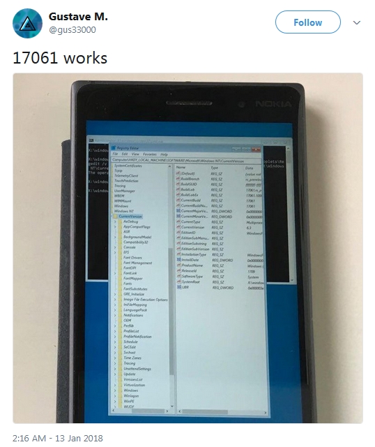 x86手机要来了！大神在Lumia 830成功运行ARM版Win 10