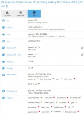 Exynos 7870处理器 三星中端新机曝光