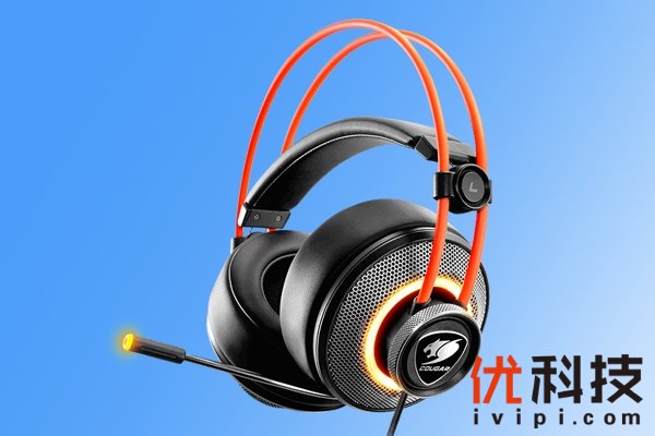 7.1虚拟环绕声道！骨伽高性价比电竞耳机发布：自带LED灯