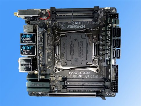 华擎X299 ITX主板发布：双网口设计