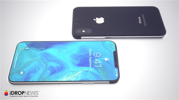 双SIM卡！iPhone X Plus高清概念图：全面屏更彻底