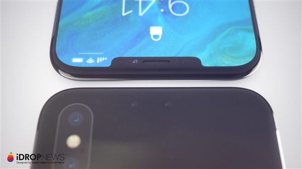 双SIM卡！iPhone X Plus高清概念图：全面屏更彻底