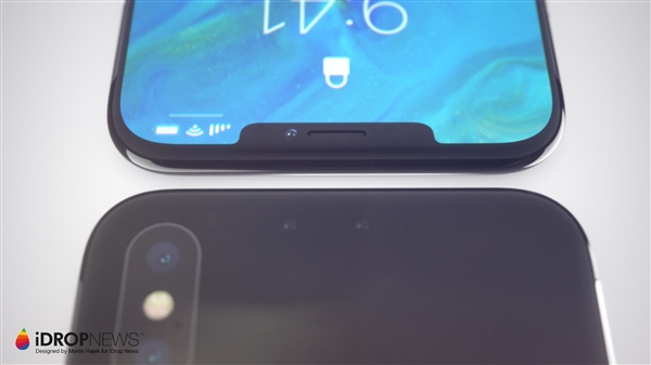 双SIM卡！iPhone X Plus高清概念图：全面屏更彻底