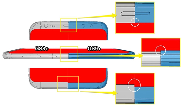 <a href='https://www.samsung.com/cn/' target='_blank'><u>三星</u></a>S9工厂CAD图曝光：骁龙845第一旗舰就这样！