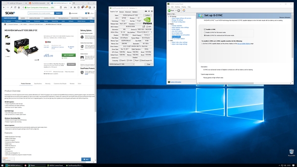 NV砍掉的GT 1030 G-Sync功能：微星给支持回来了