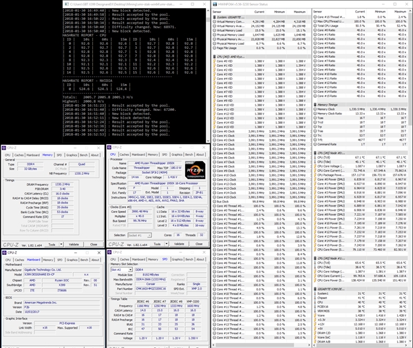 AMD ThreadRipper 16核心挖矿效率奇高：一年半回本