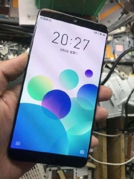 魅族15 Plus真机谍照曝光：无刘海 圆形Home键