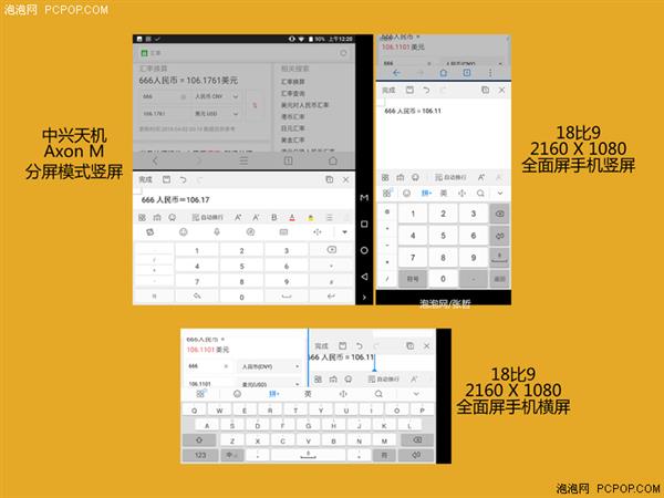 双屏办公好在哪？ 中兴Axon M对比18：9手机