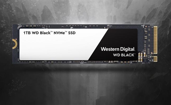 西数发布新款M.2黑盘SSD：500GB卖1450元、3.4GB/s读速