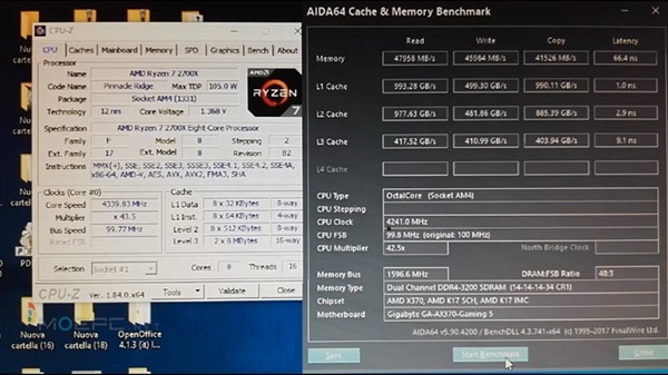 AMD锐龙7 2700X性能批量曝光：4,3GHz秒飞i7-8700K