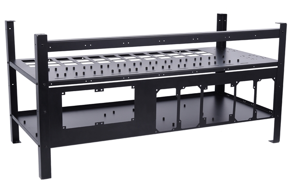 最多支持36块显卡 德国水冷品牌AlphaCool推出矿机机架