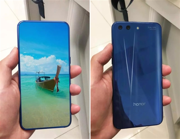 100%全面屏？<a href='https://www.huawei.com/cn/?ic_medium=direct&ic_source=surlen' target='_blank'><u>华为</u></a>荣耀10惊艳曝光：顶配256GB