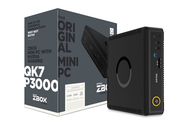 索泰发布史上最强迷你工作站ZBOX Q：GTX1080同款专业卡