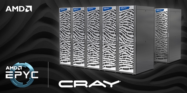 Cray超算迎接AMD 64核心EPYC：最多支持140万核心