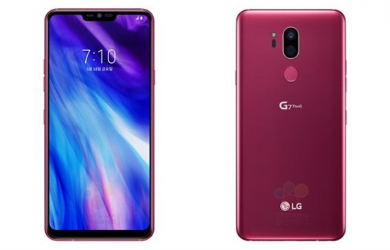 LG G7主要配置+三色官方渲染图偷跑