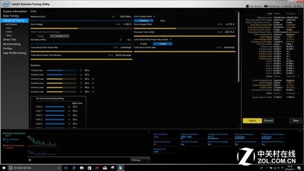 真能上4.8GHz？i9 8950HK旗舰CPU超频体验