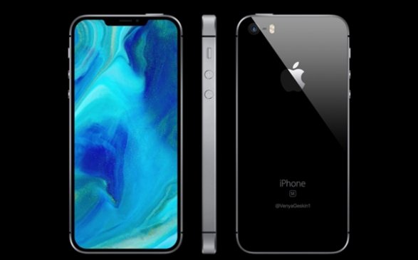 用上惊艳刘海屏 iPhone SE最美外形渲染图