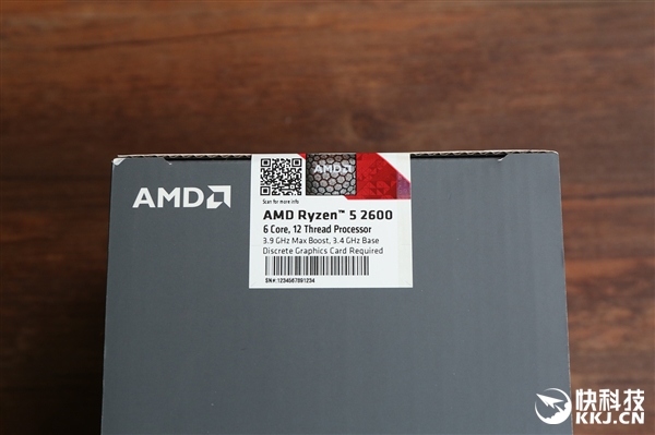 6核3.9GHz！AMD Ryzen 5 2600开箱图赏