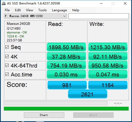 459元！铭瑄复仇者NM5 240GB评测:低价不低质的NVMe SSD