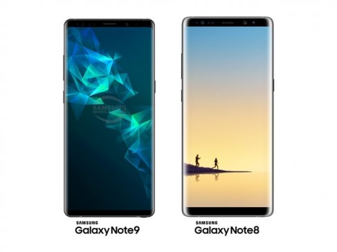 三星Note 9外形渲染图曝光：跟Note 8相比变化不大