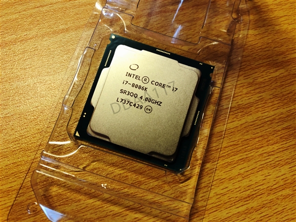 50岁献礼 Intel i7-8086K纪念版处理器现身：6月8日发？