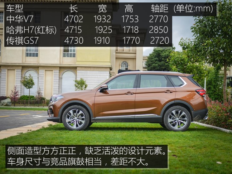 华晨中华 中华V7 2018款 280T 自动旗舰型 5座