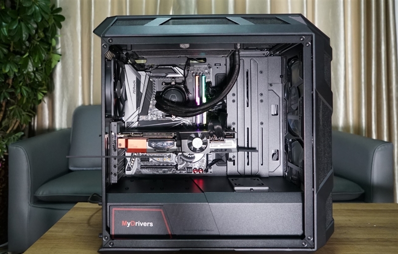 感受顶级ARGB灯效！酷冷至尊MasterCase H500M评测：全面而完美的高端机箱