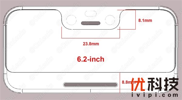谷歌Pixel 3 XL曝光：6.2寸对称刘海屏、单摄后指纹
