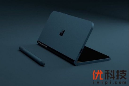 Surface折叠手机概念设计：展开后变身笔记本和游戏机