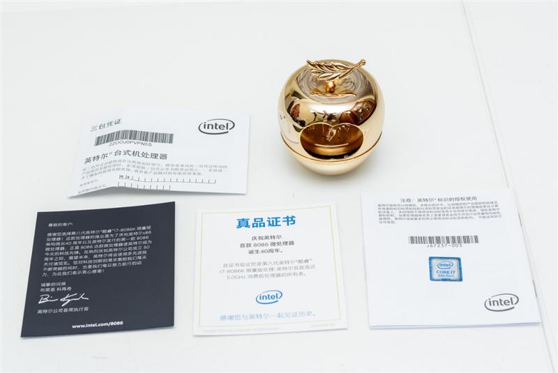 Intel 5GHz i7-8086K深度评测：体质加强版i7-8700K