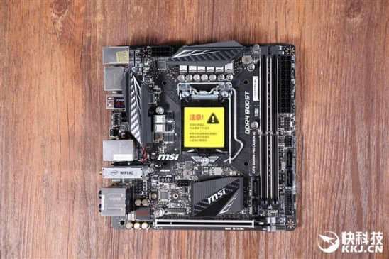 最强ITX游戏主板！微星Z370I GAMING PRO CARBON AC开箱