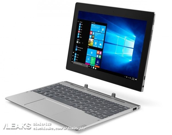 剑指Surface Go？<a href='https://www.lenovo.com.cn/' target='_blank'><u>联想</u></a>IdeaPad D330曝光：10寸二合一平板