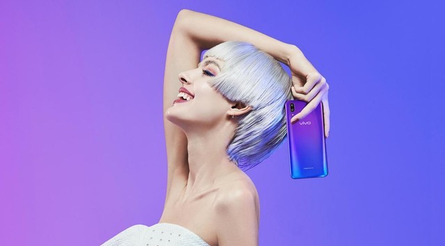 vivo X21魅夜紫图赏 蓝与紫的梦幻交织 